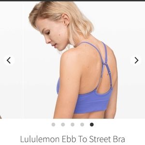 Lululemon Ebb to Street Bra A/B Sz 10 Yoga Sports